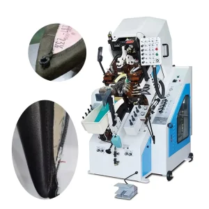 Semi-Automatic Leather Shoe Hot-Melt Cementing 9-Pincers Toe Lasting Machine