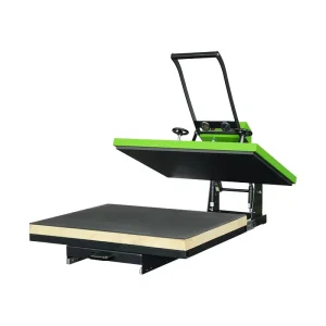 Semi-Automatic T-shirt Heat Press Transfer Printing Machine with Double Stations for Garment