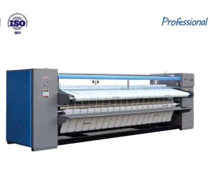 Single 2500mm 3300mm Faltwork Ironer Machine Commercial Ironing Equipment Commercial Ironing Press Machine