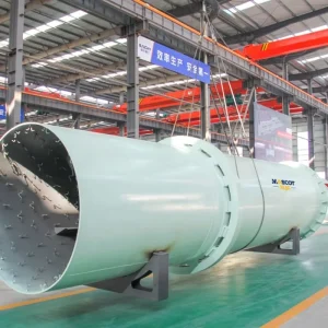 Single Cylinder Drying Plant 0.5-3.2TPH Fly Ash Slag Cement Raw Material Drying Line Factory Direct for Dryer Equipment