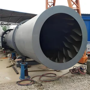 Single Cylinder Rotary Dryer Production Line for Grain Corn Wheat Soybean Continuous Drying