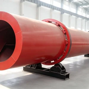 Single Cylinder Rotary Dryer for Mineral Sand Industrial Material Dehydration