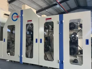 Single-Cylinder and Double-Cylinder Carding Machine for Nonwoven Production