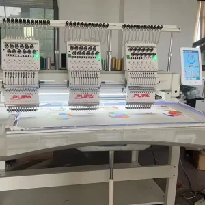 Single Head Computerized Quilting Machine with Servo Motor 15 Needles and Japanese Rotary Hook