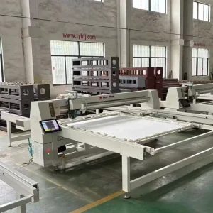 Single-Head Computerized Quilting Machine with Servo Motor and Moving Head HFJ-Z