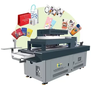 Single-Pass UV Label Printer, High-Speed Automatic Multicolor Printer for Non-Woven Bags and Plastic Bags