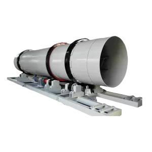 Single Rotary Drum Dryer for Sludge Metal Sludge Industrial Waste and Iron Powder with Motor
