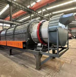 Small Drum-Type Electric Quartz Sand Dryer, Automatic Temperature-Controlled