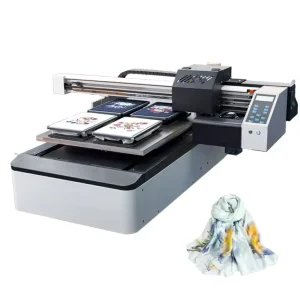 Small Garment T-Shirt Digital Direct Inkjet Textile Fabric Printer