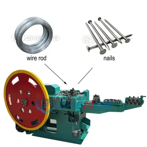 Small Iron and Steel Nail Making Machine
