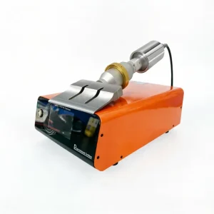Small Ultrasonic Fabric Nonwoven Clothing Label Cutting Machine PLC Core Components 1 Year Warranty Winery Use