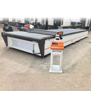 Smart CNC Oscillating Knife Cutter Auto Nesting for Clothing Leather Packaging Factory