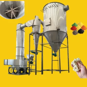 Spin Flash Vacuum Drying Machine with Gear Pump Rapid Rotating Vertical Conduction for Food Grade Synthetic Sugar Duck Egg Yolk