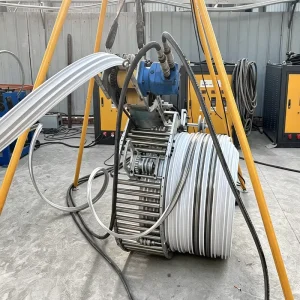 Spiral Coiling Machine Spiral Winding Equipment for Trenchless Sewer Underground Pipeline Maintenance