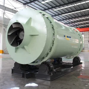Stable Operation Three-Cylinder Rotary Dryer Pump Gas Heating CE Certified Machinery for Sand Gravel Mineral Materials