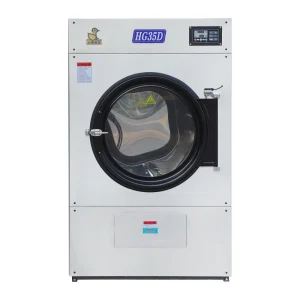 Stainless Steel 35kg Fully Automatic Industrial Dryer for Hotel and Resort Laundry, Multi-Heating Source
