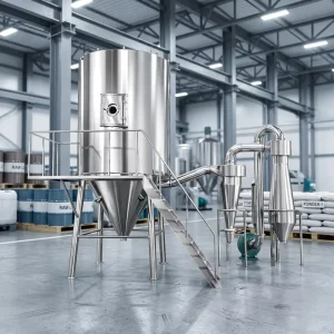 Stainless Steel Automatic Centrifugal Atomizer Spray Drying Machine 150kg/h Capacity for Food Processing