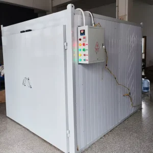 Stainless Steel Industrial Hot Air Oven Electric Heating Drying Equipment 380V 15KW for Multiple Materials