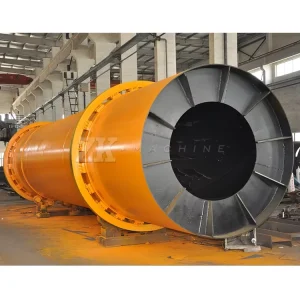 Stainless Steel Rotary Drum Dryer for Fruit, Vegetables, and Wood Pellets, 4 Tons per Hour