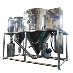 Stainless Steel Spray Drying Equipment with PLC, Gear Engine, Pump, and Motor for Chemical and Food Processing