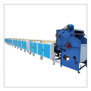 Standard Configuration Cotton Waste Recycling Machine Iron Opening Machine