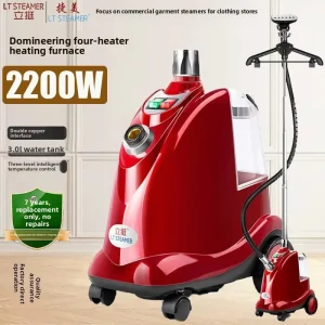 Standing Steam-Powered Garment Steamer, High-Power Ironing Machine, 111V-240V, Factory Direct, for Clothing Stores and Curtains