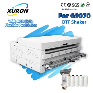 Steel Shaking Powder Machine Full Automatic DTF Printer for G9070