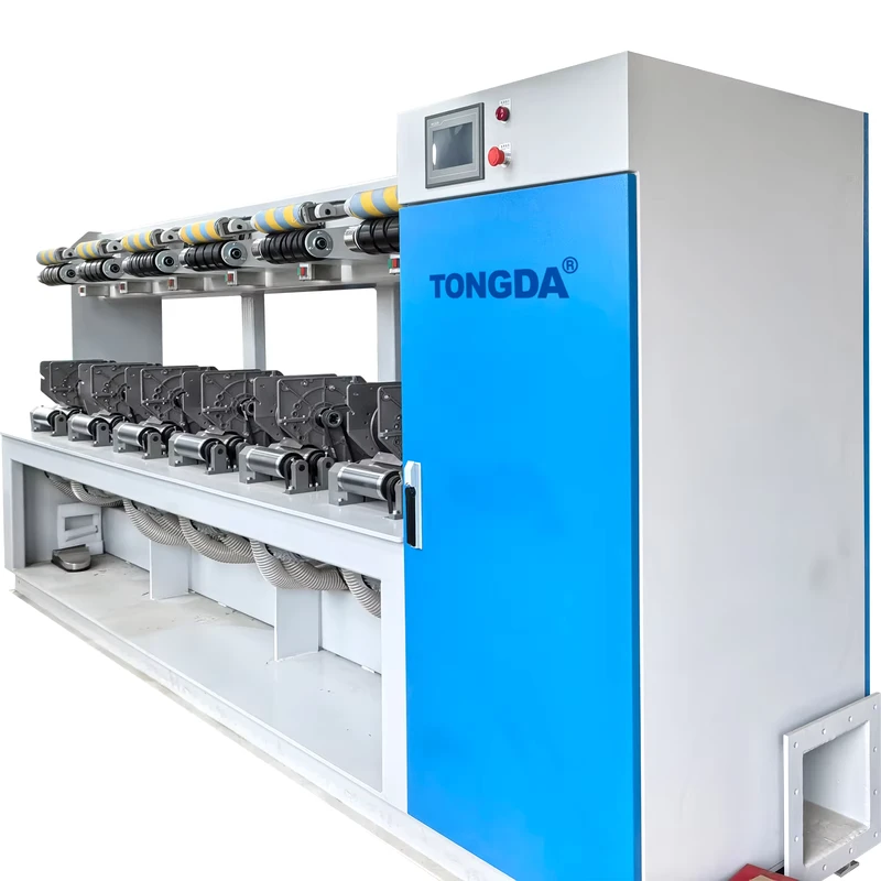 TD1000 6 Heavy Duty Friction Spinning Machine for Blended Fibers