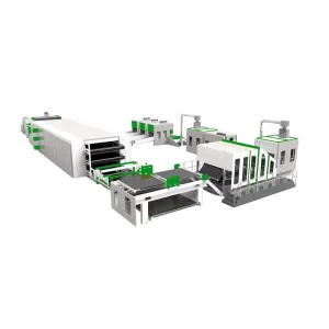 TDH-I Textile Non-Woven Machine Glue Free Nonwoven Wadding Carpet Making Production Line