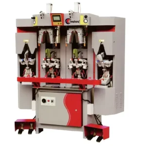 TH-686 Auto Leather Shoe Making Machinery Cold and Hot Shoe Counter Back-Part Moulding Machine