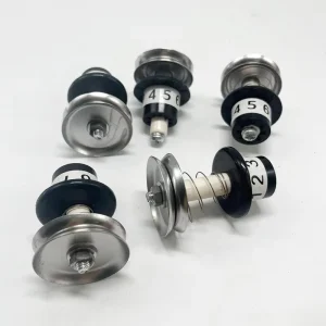 Tensioner for Warping, Knitting, and Weaving Textile Machine Parts