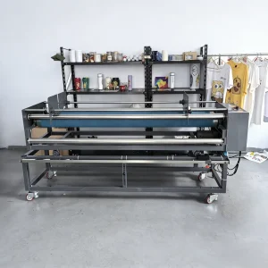 Textile Cloth Folding and Rolling Machine, Apparel Cloth Rewinder