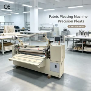 Textile Pleating Machine for Fabric, Cloth, Dresses, and Skirts