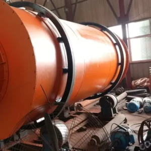 Three-Layer Drum Dryer for Ammonium Sulfate and Cement Clinker, CE-Certified Industrial Equipment