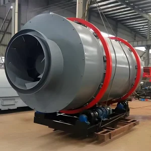 Three-Pass Rotary Dryer for Mixed Sand, Slag, and Powder