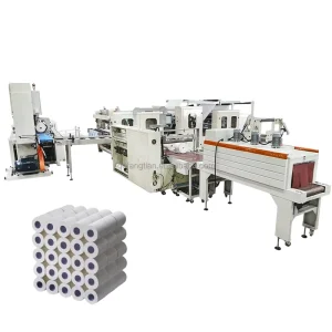 Toilet Roll and Kitchen Towel Paper Rewinding Machine Production Line