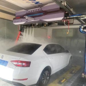 Touchless 360-Degree Automatic Car Wash Equipment with Dryer and Foam Brush for Commercial Tunnel Wash