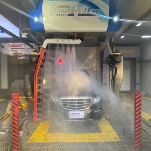 Touchless Fully Automatic Electric Car Wash Machine with Dryer 3 Phase Power Stainless Steel