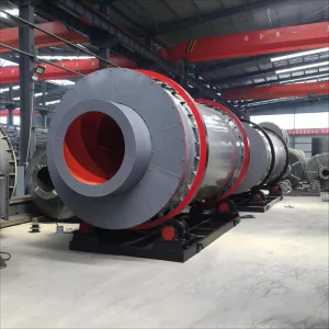 Triple Pass Rotary Drum Dryer for Rice Husk Straw Biomass Fuel Raw Material Drying Machine