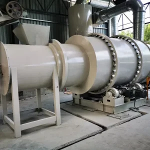Triple Pass Rotary Dryer Carbon Steel Building Materials Drying Machine 50/60Hz
