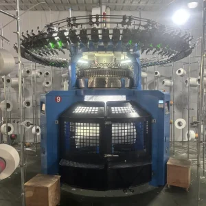 Tubular Knit Machine Weft Double Looms for Blankets Terry Jacquard Circular Knitting Machine With Lycra