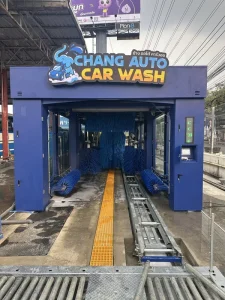 Tunnel Car Wash Equipment with 14 Brushes for Fleet Management