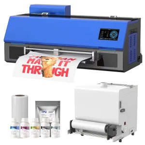 US Stock Automatic A3 DTF Printer XP600 Head Direct to Film Printing Machine Fast Shipping for Hoodie Textile Fabric