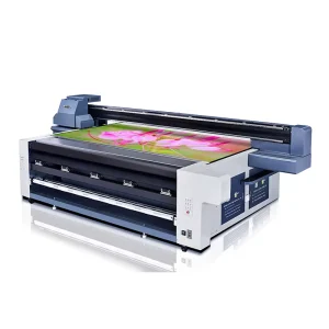 UV Digital Roll-to-Flat Printing Machine with G5 Print Head