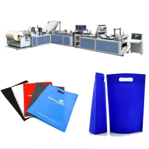 Ultrasonic D-Cut Nonwoven Bag Making Machine