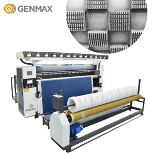 Ultrasonic Electric Blanket Compound Quilting and Embossing Machine with Multi Pattern Texture Roller