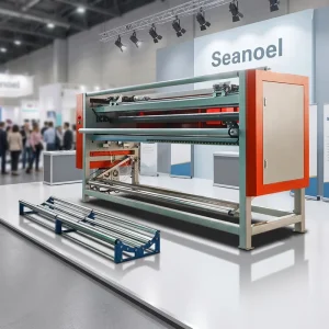 Ultrasonic Hot Melt Fabric Clothing Flannel Cutting Machine for Quilt and Home Textile