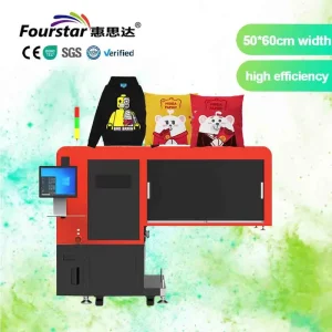 Used Commercial Inkjet DTG Printer Direct Garment Printing Machine Eco-Friendly DTF Ink Semi-Automatic