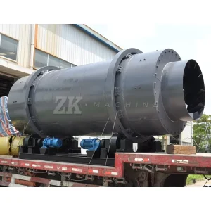 Used Drum Rotary Dryer, 50 Capacity, for Biomass, Sawdust, Petroleum, Asphalt, and Corn