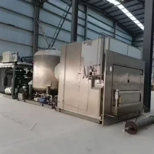 Used Industrial Food-Grade SUS304/SUS316L Stainless Steel Vacuum Freeze Dryer for Fruits and Vegetables